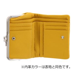 コムサ 二つ折り財布 がま口 本革 ボンシック...の詳細画像4