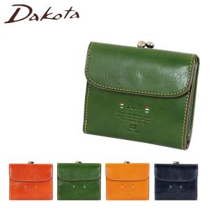 ダコタ 二つ折り財布 本革 レザー トリコローレ レディース 0030271 Dakota ミニ財布 イタリアンレザー 牛革