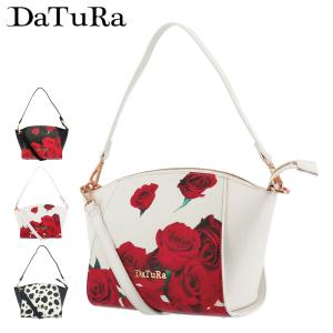 ダチュラ ショルダーバッグ 2WAY ベルサイユ レディースDTR-8511 DaTuRa   ハンドバッグ コインケース付き 花柄 バラ 10/15