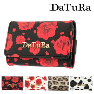 ダチュラ DaTuRa キーケース DTR-946  キーリング ローズ柄 バラ柄 レディース