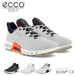 エコー ゴルフ シューズ バイオム シー フォー スパイクレス メンズ 男性用 130404 ECCO BIOM C4 ひも 紐 シューレース 靴 防水 透湿｜sacsbar