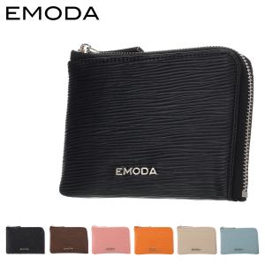 エモダ ミニ財布 L字ファスナー レディース 水シボ EM-9786 EMODA｜sacsbar