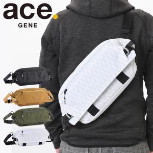 エースジーン ボディバッグ メンズ クロスリングＸ 68037 ace.GENE 撥水 スリングバッグ 抗菌｜sacsbar