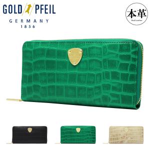 ゴールドファイル　クロコバッグ　お値下げしました GOLD PFEIL（ゴールドファイル） スマホショルダー 本革 クロコ型押し