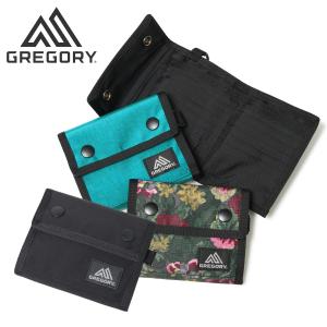 グレゴリー 三つ折り財布 GREGORY 財布 三つ折り ミニ財布 小銭入れつき 小さい コンパクト スナップワレット アウトドア ナイロン メンズ レディース