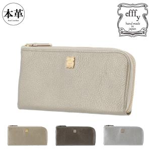 efffy（エフィー） 長財布 ラウンドファスナー 本革 レディース GV5-15