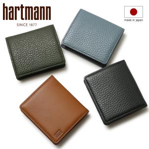 ハートマン 小銭入れ 本革 メンズ 日本製 142685 グレンデールSLG hartmann コインケース コンパクト ボックス型 レザー 牛革｜sacsbar