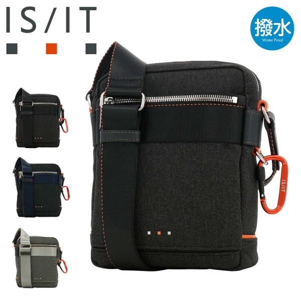 イズイット ショルダーバッグ ミニショルダーバッグ 撥水 927111 ニードル IS/IT 縦型