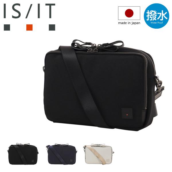 イズイット ショルダーバッグ ミニショルダー ポーチ 2way 横型 斜め掛け 撥水 日本製 963...