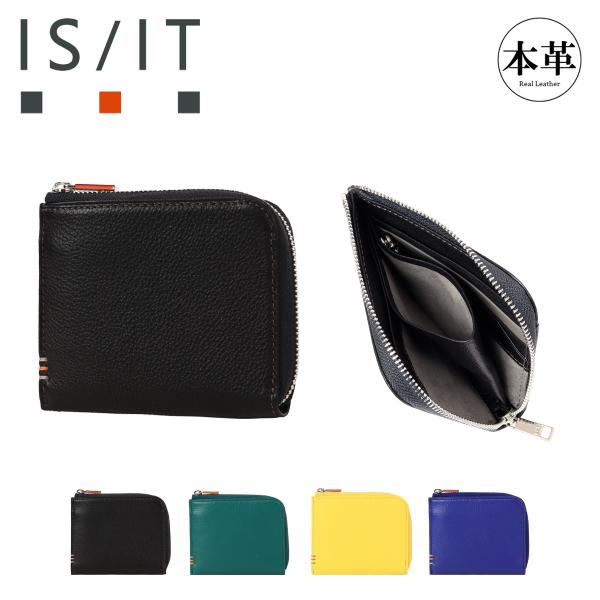 イズイット ミニ財布 メンズ Ｌ字ファスナー コインケース 札入れ Tender テンダー 9706...