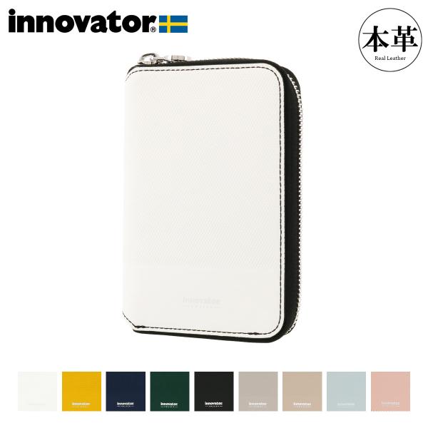 正規品 イノベーター 二つ折り財布 ラウンドファスナーＭ INW42 innovator 本革 レザ...