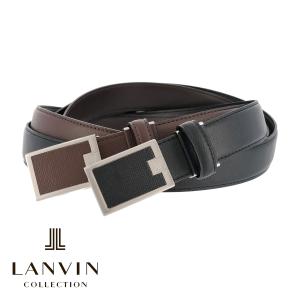 ランバンコレクション ベルト jlmb1310 LANVIN COLLECTION ビジネスベルト 中間フリー 牛革 本革 レザー メンズ｜サックスバーYahoo!店