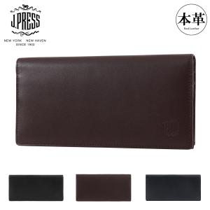 J.PRESS（J.プレス） ジェイプレス 二つ折り財布 エンブレムボタン
