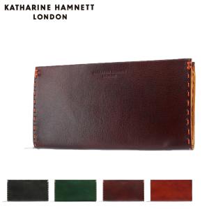 KATHARINE HAMNETT キャサリンハムネット 長財布 ソフト メンズ
