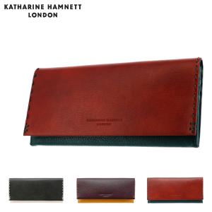 キャサリンハムネット 長財布 メンズ カラーテーラードII 490-58706 KATHARINE HAMNETT 牛革 レザー｜sacsbar