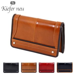 キーファーノイ 名刺入れ 本革 レザー チャオ メンズ KFN1692C Kiefer neu カードケース シンプル 牛革｜sacsbar