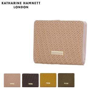 キャサリンハムネット ロンドン 二つ折り財布 バスケット KHP-592 KATHARINE HAMNETT LONDON 牛革 レディース