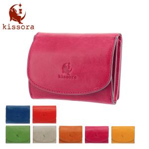 kissora（キソラ） 二つ折り財布 牛革 日本製 ソフトカーフ メンズ