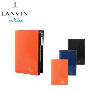 ランバンオンブルー 二つ折り財布 パーシャル メンズ 555614 LANVIN en Bleu 牛革 本革 レザー｜sacsbar