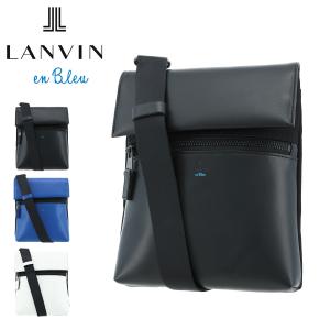 ランバンオンブルー ショルダーバッグ レオ メンズ 583112 LANVIN en Bleu ミニショルダー 斜め掛け 牛革 本革 レザー｜sacsbar