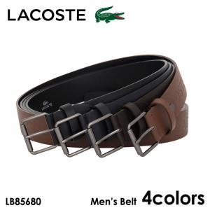 ラコステ LACOSTE ベルト LB85680 レザー メンズ｜sacsbar