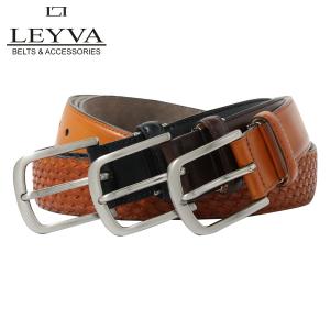 【レビュー投稿で+5％還元】レイバ ベルト メンズ 406 LEYVA 本革 レザー ピン式 クリスマス_mp レイバ ベルト メンズ 406 LEYVA 本革 レザー ピン式 : サックスバー