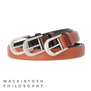 マッキントッシュフィロソフィー ベルト メンズ 日本製 8080118 MACKINTOSH PHILOSOPHY 牛革 本革 レザー ブランドブランド専用BOX付き｜sacsbar