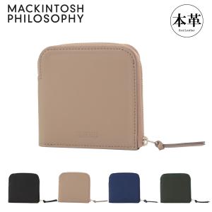 マッキントッシュ フィロソフィー 二つ折り財布 本革 薄型 mapw-00421 レイクス MACKINTOSH PHILOSOPHY コインケース 小銭入れ ブランド専用BOX付き