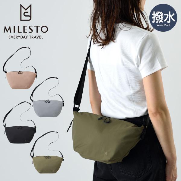 ミレスト ショルダーバッグ トロット 小さめ ナイロン メンズ レディース MLS937 MILES...
