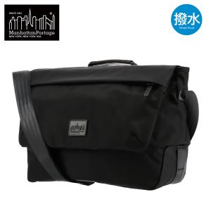 マンハッタンポーテージ ブラックレーベル ショルダーバッグ 横型 メンズ レディース MP1686TWLBL Manhattan Portage BLACK LABEL 通勤 通学 撥水｜sacsbar