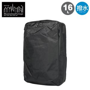 マンハッタンポーテージ ブラックレーベル バックパック 16L レディース MP2288XPAC Manhattan Portage BLACK LABEL リュックサック 軽量 防水 通勤 通学