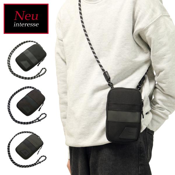 ノイインテレッセ スマホショルダー ミニショルダー ポシェット メンズ 3526 Geheimnis...