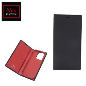ノイインテレッセ iPhoneケース iPhone13Pro対応 Booktype Case 3597  Neu interesse ハイブリッドレザー 本革 メンズ