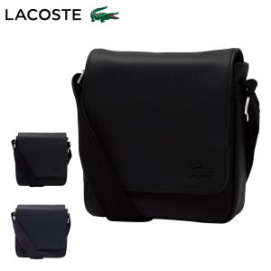 ラコステ ショルダーバッグ メンズ レディース MENS CLASSIC NH4423HC LACOSTE スリムフラップサッチェルバッグ｜sacsbar