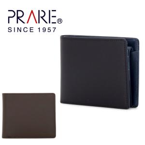 プレリー PRAIRIE 二つ折り財布 NP11212  FRENCH BOX CALF メンズ レザー 財布