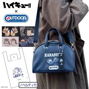 ハイキュー!! アウトドアプロダクツ コラボ ショルダーバッグ ミニショルダー ODHQ110 OUTDOOR PRODUCTS｜烏野高校 音駒高校 稲荷崎高校 梟谷学園高校