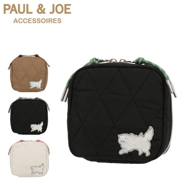 ポールアンドジョーアクセソワ スクエアポーチ レディース キルティング PJA-P1091 PAUL...