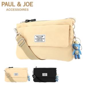 ポールアンドジョーアクセソワ お財布 ショルダー お財布ポシェット レディース ワッペン PJA-W281 PAUL&JOE ACCESSOIRES ウォレットショルダー｜sacsbar