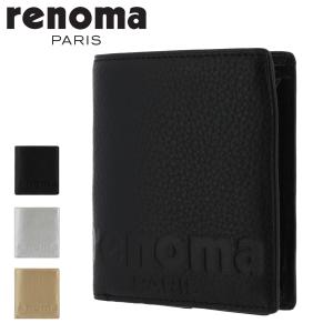 レノマ パリス 三つ折り財布 グリッター メンズ レディース 467603 renoma PARIS   コンパクト ミニ財布