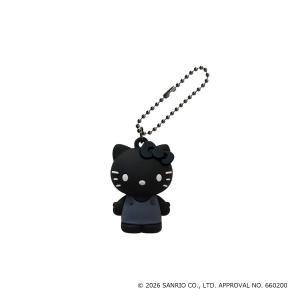 サンリオキャラクターズ モノクロ キーホルダー...の詳細画像1