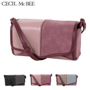 セシルマクビー ウォレットショルダー タイル レディース 88110 CECIL McBEE ヌバック調 フェイクレザー_sale｜sacsbar