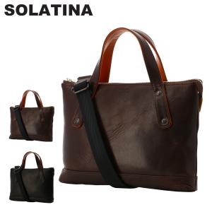 ソラチナ ビジネスバッグ 本革 メンズ SJP-00206 日本製 SOLATINA 2WAY ショルダーバッグ ハンドバッグ 牛革 レザー｜sacsbar