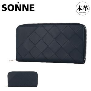 SONNE（ゾンネ） 長財布 メンズ ラウンドファスナー SCHAF LONG WALLET