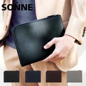 ゾンネ クラッチバッグ オーディナリー メンズ SOMF005 SONNE ORDINARY ビジネスバッグ セカンドバッグ マイクロファイバーレザー｜sacsbar