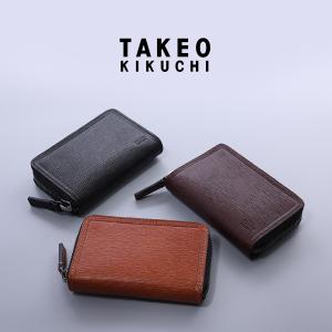 タケオキクチ キーケース 本革 スマートキー メンズ スライド 345192 TAKEO KIKUCHI 4連 牛革 レザー｜サックスバーYahoo!店