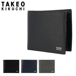 タケオキクチ 二つ折り財布 バース メンズ 706624 TAKEO KIKUCHI   本革 レザー