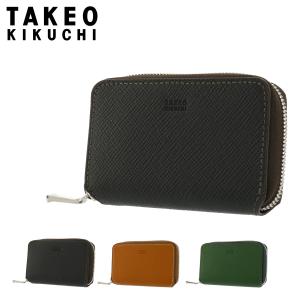 タケオキクチ キーケース 本革 メンズ パナマ 729622 TAKEO KIKUCHI カードケース 牛革 レザー｜sacsbar