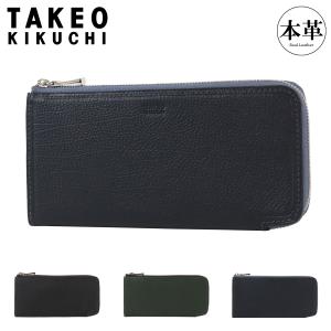 TAKEO KIKUCHI（タケオキクチ） 長財布 本革 L字ファスナー メンズ TKW