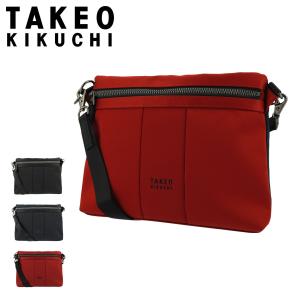 タケオキクチ サコッシュ テムズ メンズ775101日本製 TAKEO KIKUCHI ショルダーバッグ 撥水 軽量｜sacsbar