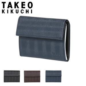 タケオキクチ 三つ折り財布 ミニ財布 シェパード メンズ 784604 TAKEO KIKUCHI 薄型 牛革 本革 レザー｜sacsbar